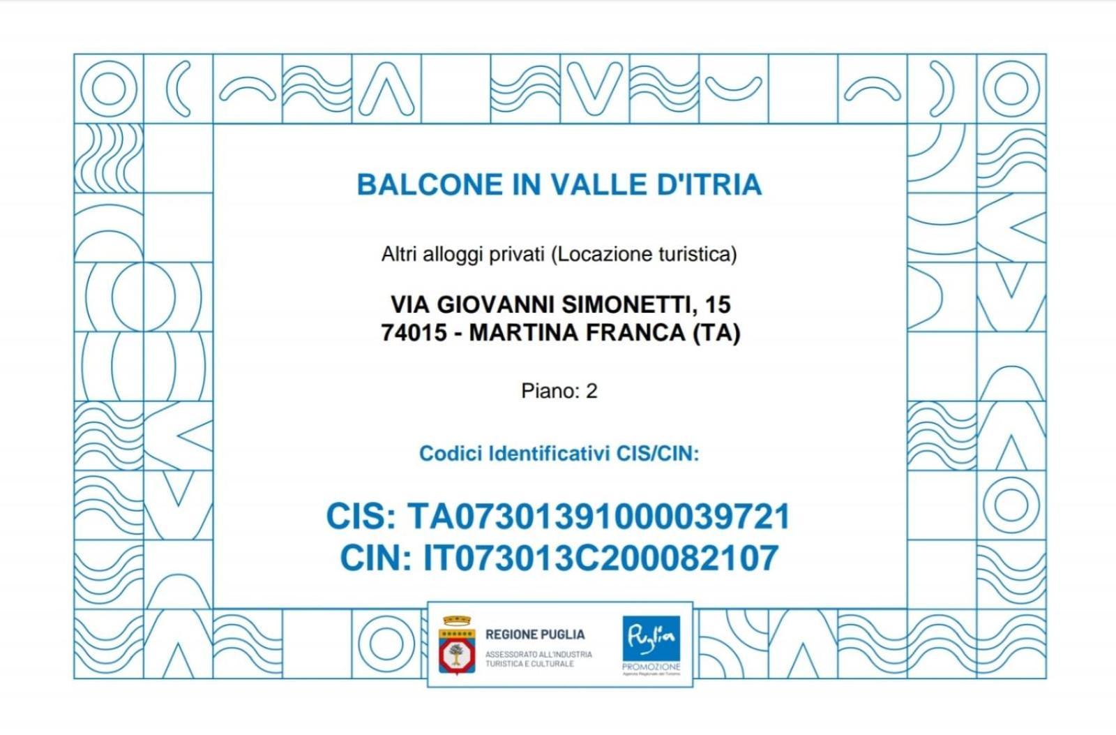 מרטינה פרנקה Balcone In Valle D'Itria מראה חיצוני תמונה